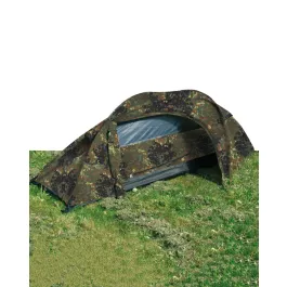 Mil-Tec Flecktarn 1-Man Recom Tent | Compact Solo Camo Shelter | Sturm ...